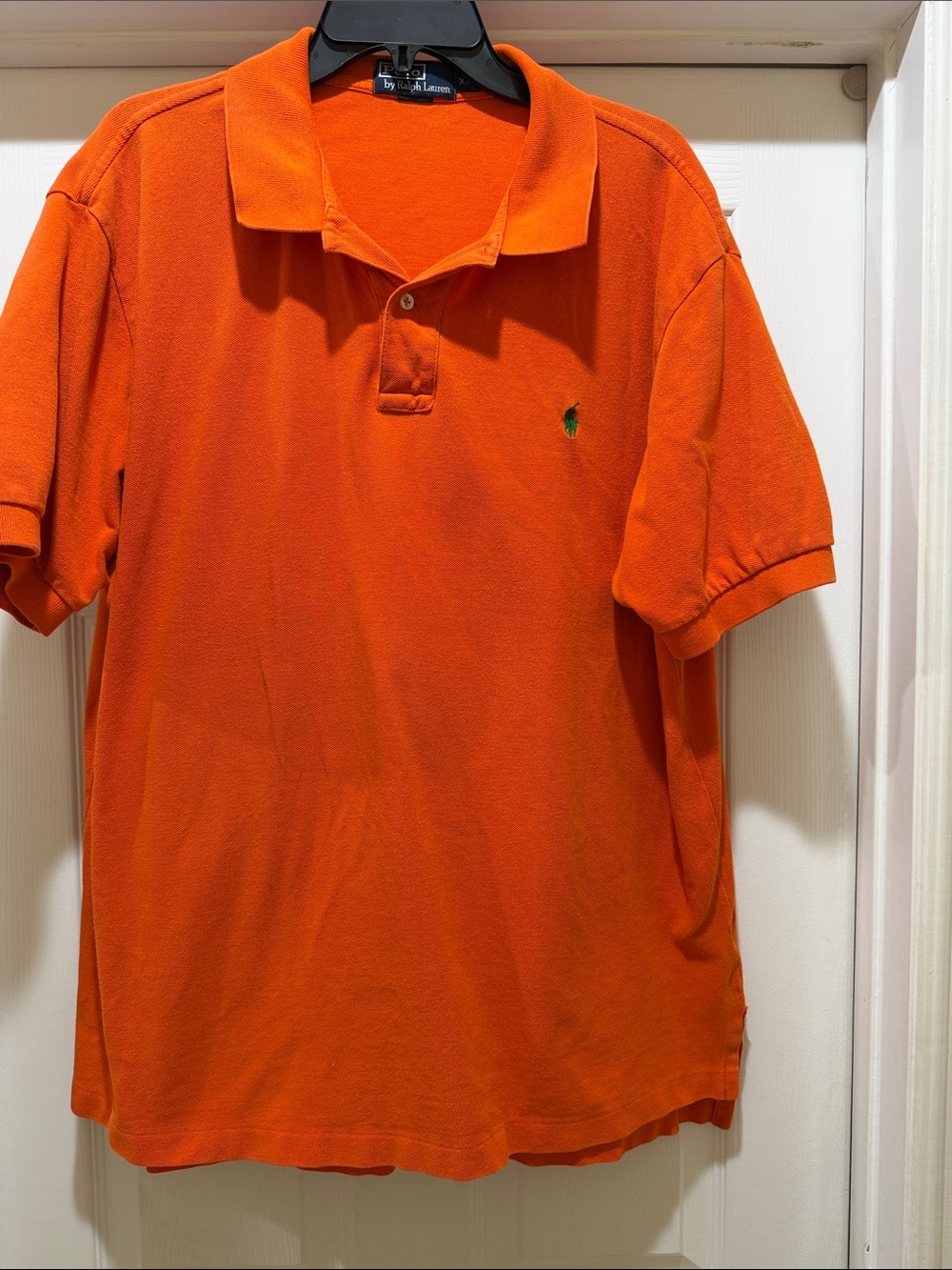 Polo by Ralph Lauren Men’s Bright Orange Short-Sleeve Polo